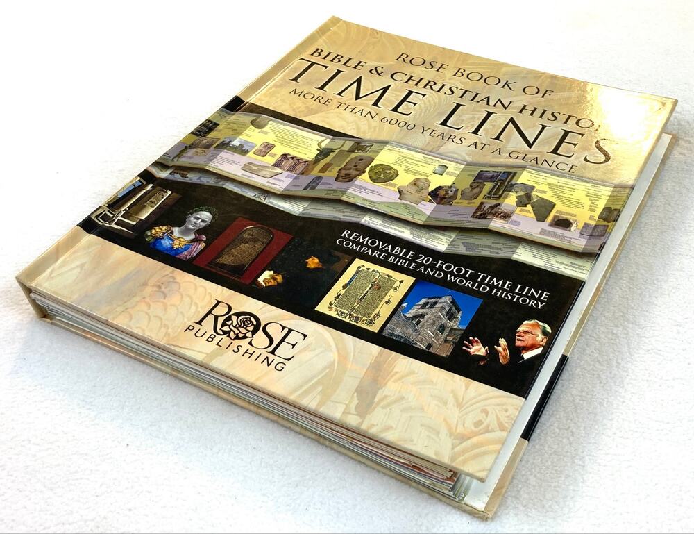 Rose Book of Bible and Christian History Time Lines Hardcover ISBN 1596360844